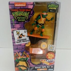 Nickelodeon Teenage Mutant Ninja Turtles RC Skateboard - Orange and Green